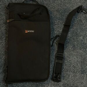 PROTEC drum bag and playing sticks